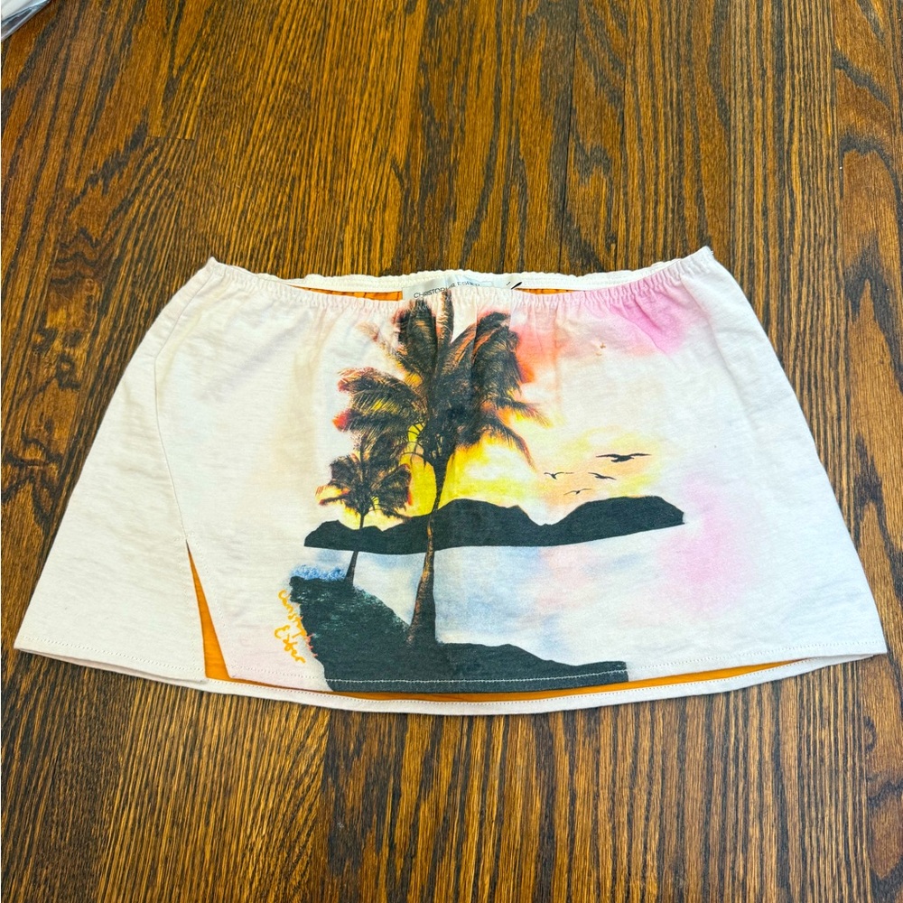 Christopher Esber Lost Souvenir Mini Skirt
